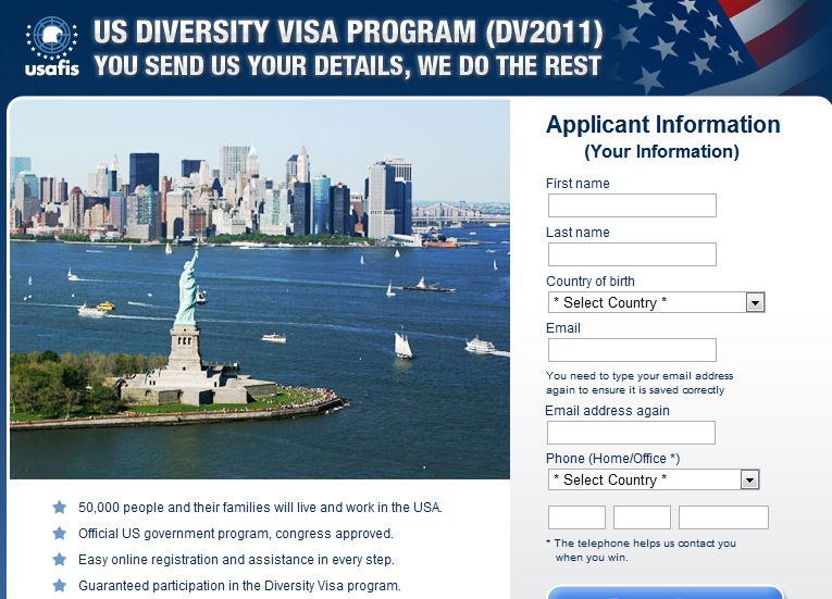 US Diversity Visa Program – 2011 az álszentség diadala
